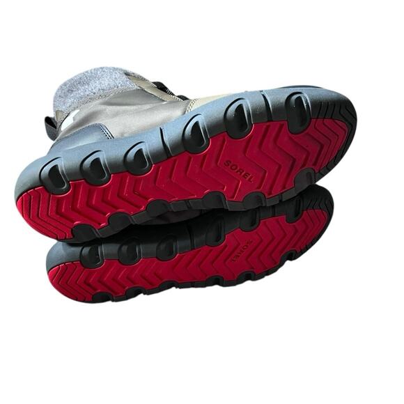 Sorel Womens Explorer II Carnival Felt Boot Snow Winter Waterproof Sage Stone 11 - Picture 9 of 11